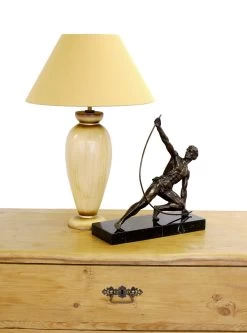 "The Bender" Art Deco Bronze Figure, Signed J. De Roncourt -Salvador Dali Shop 467 659300b0d77b90