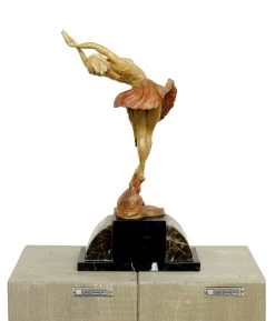 Coloured Art Deco Bronze Sculpture - Signed - F. Preiss -Salvador Dali Shop 480 359300b16bde43
