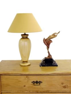 Coloured Art Deco Bronze Sculpture - Signed - F. Preiss -Salvador Dali Shop 480 659300b17343c3