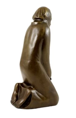 Modern Art Bronze - The Doubter - 1931, Signed Ernst Barlach -Salvador Dali Shop 507 359300b41dec06