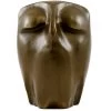 Modern Art Sculpture - Resting Owl - Bronze, Signed Milo