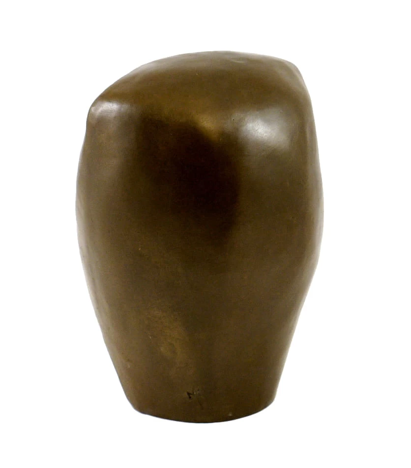 Modern Art Sculpture - Resting Owl - Bronze, Signed Milo 2 Modern Art Sculpture - Resting Owl - Bronze, Signed Milo - Image 2