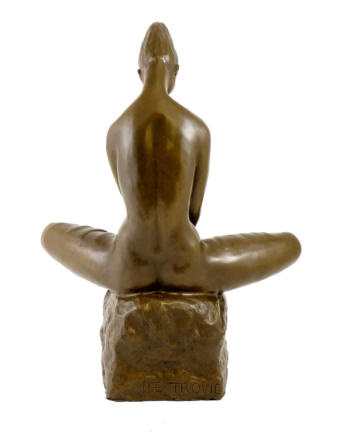 Modern Art Bronze - Vestal Virgin - Signed Ivan Mestrovic 4 Modern Art Bronze - Vestal Virgin - Signed Ivan Mestrovic - Image 4