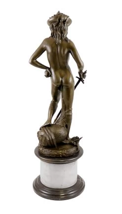 Mythology Bronze Statue - Donatello's David - Signed Donatello -Salvador Dali Shop 512 459300b3b4731e