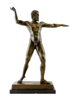 Mythology Bronze Sculpture - Zeus - Signed B. Thorvaldsen