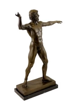 Mythology Bronze Sculpture - Zeus - Signed B. Thorvaldsen -Salvador Dali Shop 516 459300b3e46cba