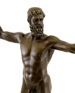 Mythology Bronze Sculpture - Zeus - Signed B. Thorvaldsen -Salvador Dali Shop 516 659300b3e8e9f1