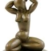 Modern Bronze Figure - Karyatide - Signed Amedeo Modigliani