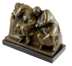 Modern Bronze Sculpture - Sleeping Drifters - Ernst Barlach -Salvador Dali Shop 524 459300b367eac4
