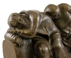 Modern Bronze Sculpture - Sleeping Drifters - Ernst Barlach -Salvador Dali Shop 524 559300b369a017