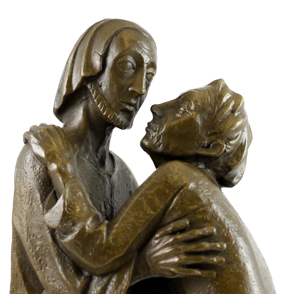 Modern Bronze Statue - The Reunion - 1930 - Ernst Barlach 1 Modern Bronze Statue - The Reunion - 1930 - Ernst Barlach