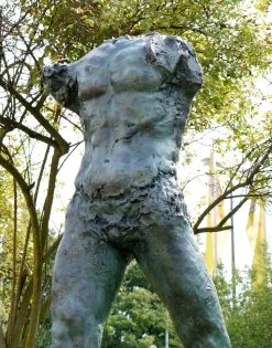 Large Sculpture Bronze - The Walking Man - 1900, Signed A. Rodin