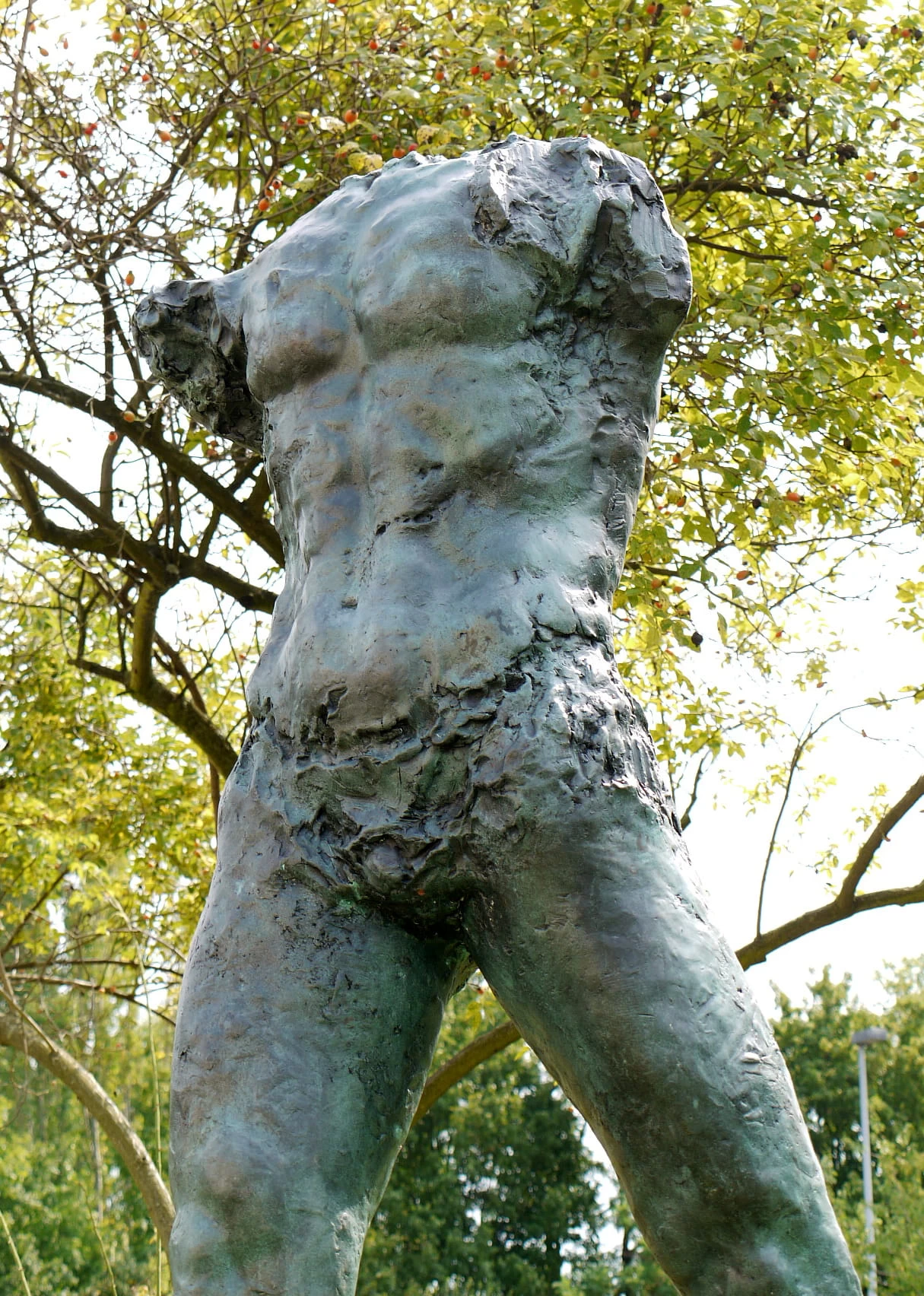 Large Sculpture Bronze - The Walking Man - 1900, Signed A. Rodin 2 Large Sculpture Bronze - The Walking Man - 1900, Signed A. Rodin - Image 2