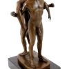 Erotic Bronze - Gay Couple In Acrobatic Position - Sign. M. Nick