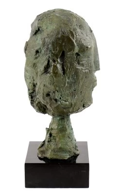 Abstract Bronze Head On A Marble Base After Henry Moore -Salvador Dali Shop 540 559300b4abd5a1