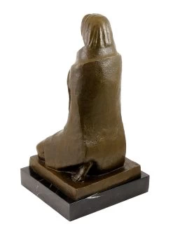 Bronze Figure - The Ascetic / Praying Man (1925) Ernst Barlach -Salvador Dali Shop 542 4