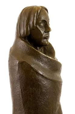 Bronze Figure - The Ascetic / Praying Man (1925) Ernst Barlach -Salvador Dali Shop 542 7