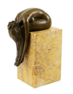 Bronze Statue - A Bent-over Woman On A Marble Base, Sign. Milo 7 Bronze Statue - A Bent-over Woman On A Marble Base, Sign. Milo -Salvador Dali Shop 544 359300b4c984d4