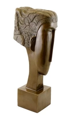Bronze Statue - Woman's Head (1912) - Amedeo Modigliani -Salvador Dali Shop 546 359300b4e0ddf0