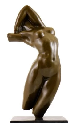 Bronze Statue - Torso Of Adele 1884 - Signed Auguste Rodin