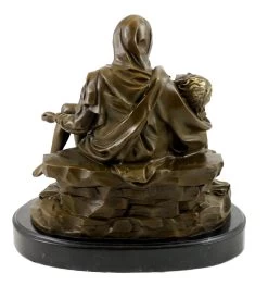 Roman Bronze Sculpture - Pietà - By Michelangelo 11 Roman Bronze Sculpture - Pietà - By Michelangelo -Salvador Dali Shop 556 5
