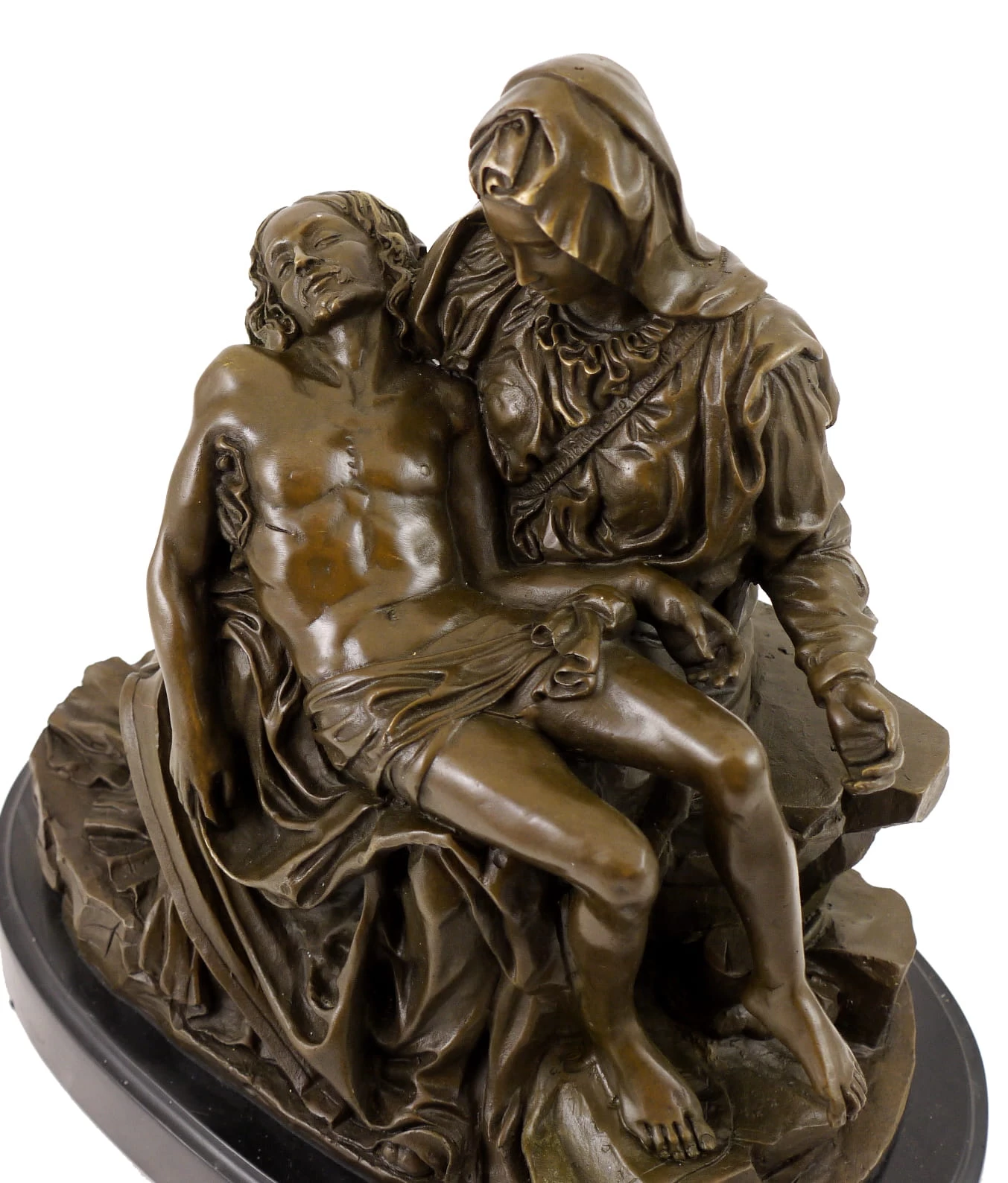 Roman Bronze Sculpture - Pietà - By Michelangelo 7 Roman Bronze Sculpture - Pietà - By Michelangelo - Image 7