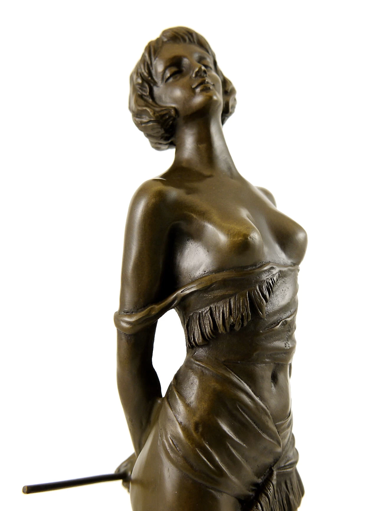 Erotic Bronze Figure - Girl With Riding Corp - Sign. Bruno Zach 8 Erotic Bronze Figure - Girl With Riding Corp - Sign. Bruno Zach - Image 8