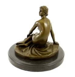 Art Nouveau Bronze Figure (1881) - Spring - Sign. Peter Breuer -Salvador Dali Shop 559 359300b5d3f323