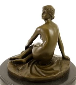 Art Nouveau Bronze Figure (1881) - Spring - Sign. Peter Breuer -Salvador Dali Shop 559 459300b5d5c5b9