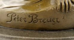 Art Nouveau Bronze Figure (1881) - Spring - Sign. Peter Breuer -Salvador Dali Shop 559 559300b5d7638e