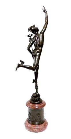Bronze Figure - Hermes / The Flying Mercury - Sign. Giambologna -Salvador Dali Shop 562 359300b5fc391c