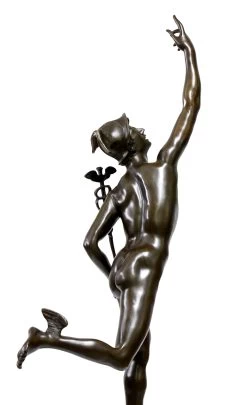 Bronze Figure - Hermes / The Flying Mercury - Sign. Giambologna -Salvador Dali Shop 562 459300b5fdbade