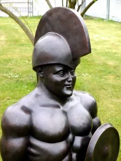XXL Bronze Sculpture - Roman Warrior - Sign. Fernando Botero -Salvador Dali Shop 565 559300b62276ce