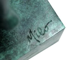 Slender Woman Nude Of Bronze - Floating Girl - Signed By Milo -Salvador Dali Shop 567 7