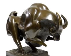 Huge Animal Figure For The Garden - Cubistic Bronze Bull -Salvador Dali Shop 568 559300b64bbe6a
