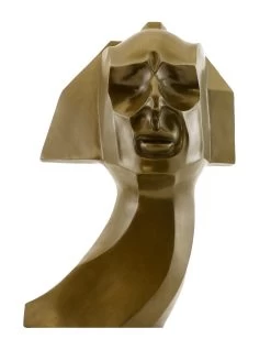 Cubistic Bronze Bust Of Herwarth Walden - Sign. William Wauer -Salvador Dali Shop 569 759300b6654892