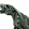 Cubistic Bronze Panther - Signed By Duvernet