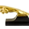 Iconic Radiator Mascot Of Jaguar Brand - Leaper - Real Bronze