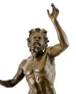 Neapolitan Bronze Sculpture - Dancing Faun (Pompeii) - Sign. -Salvador Dali Shop 578 359300b6df1967