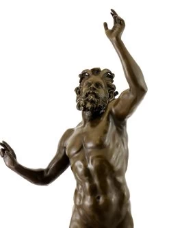 Neapolitan Bronze Sculpture - Dancing Faun (Pompeii) - Sign. -Salvador Dali Shop 578 459300b6e14f4d