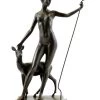 Bronze Sculpture By Edward McCartan - Diana And Doe - Signed