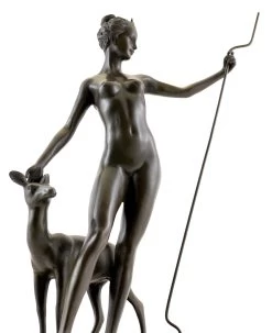 Bronze Sculpture By Edward McCartan - Diana And Doe - Signed 10 Bronze Sculpture By Edward McCartan - Diana And Doe - Signed -Salvador Dali Shop 579 5