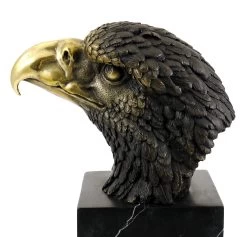Animal Figure - Eagle On Marble - Signed By Milo - Real Bronze 9 Animal Figure - Eagle On Marble - Signed By Milo - Real Bronze -Salvador Dali Shop 581 359300b6fdb4f0