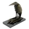 Bronze Bird By Rembrandt Bugatti - Marabou Stork - Signed