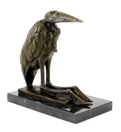 Bronze Bird By Rembrandt Bugatti - Marabou Stork - Signed -Salvador Dali Shop 582 559300b70bf44e