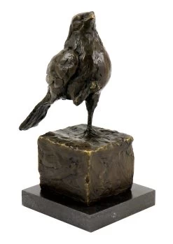 Bronze Sculpture On Marble - Proud Bird - Rembrandt Bugatti -Salvador Dali Shop 583 359300b71361b4