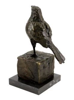 Bronze Sculpture On Marble - Proud Bird - Rembrandt Bugatti -Salvador Dali Shop 583 659300b71875ff