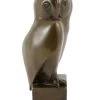 Animal Sculpture - Owl - Sign. François Pompon - Real Bronze