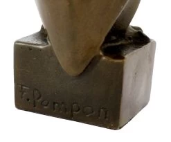 Animal Sculpture - Owl - Sign. François Pompon - Real Bronze 8 Animal Sculpture - Owl - Sign. François Pompon - Real Bronze -Salvador Dali Shop 596 459300b80361df