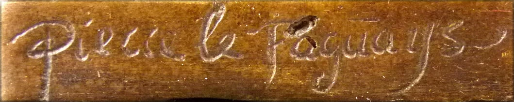 Art Deco Bronze "The Amazon" On Marble By Pierre Le Faguays 5 Art Deco Bronze "The Amazon" On Marble By Pierre Le Faguays - Image 5